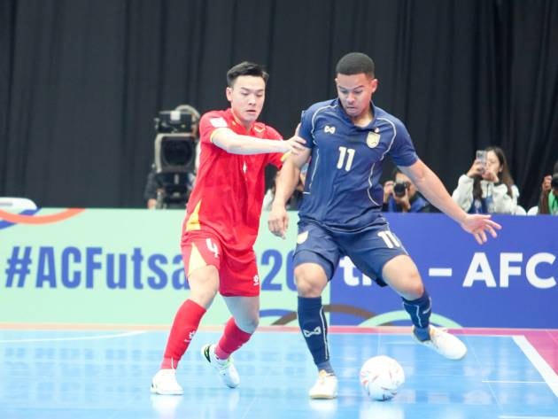 Futsal Việt Nam thua đáng tiếc trước Thái Lan.