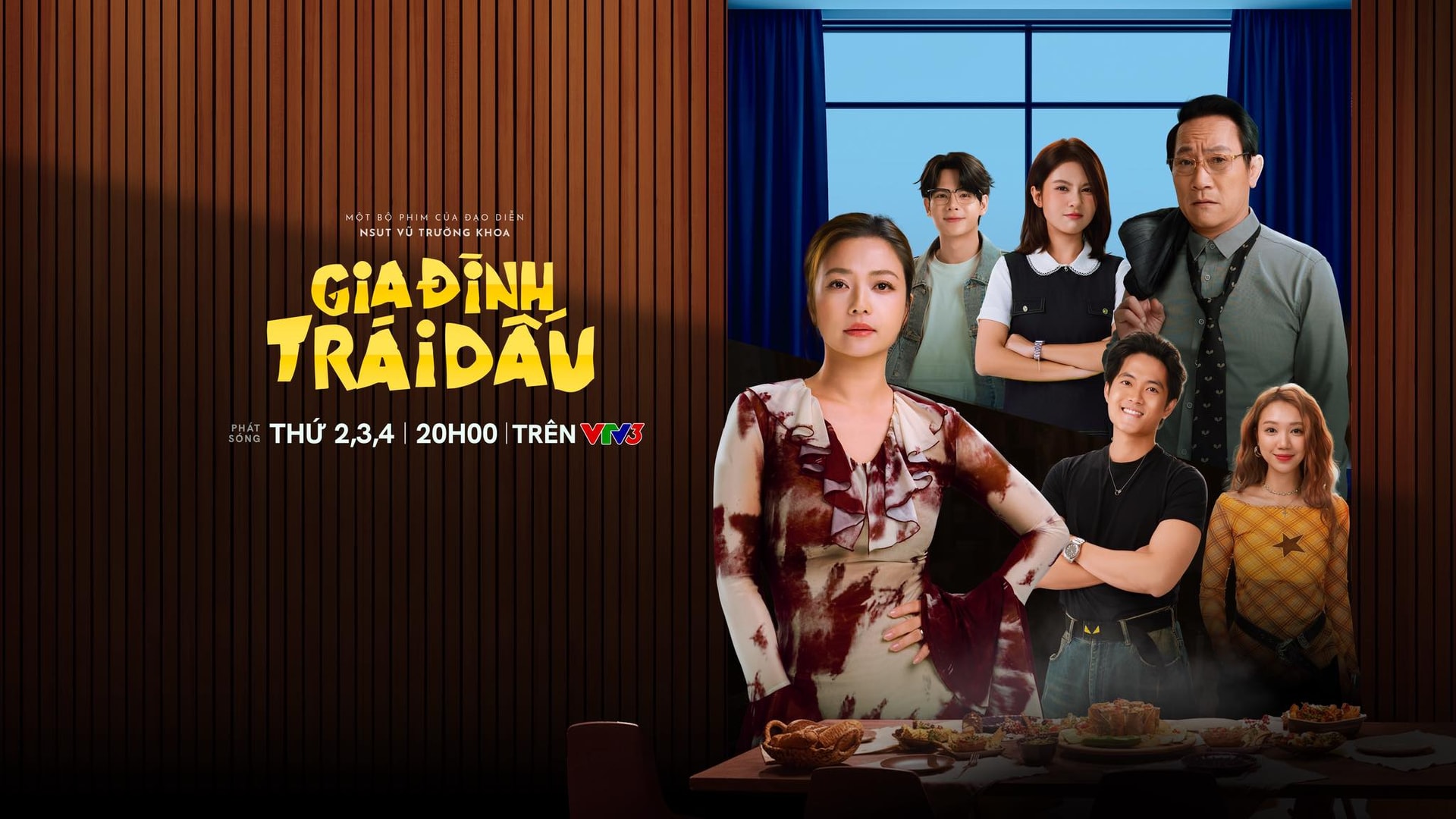 VTV3 VTVGo trực tiếp phim Gia đình trái dấu tập 28 hôm nay 2/2/2026