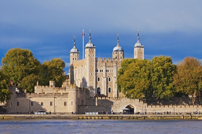 Tháp London, nơi Paul và Carrin gặp nhau. Ảnh: CNN