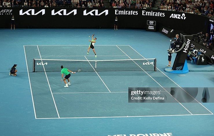 Djokovic và Alcaraz tại chung kết Australian Open 2026