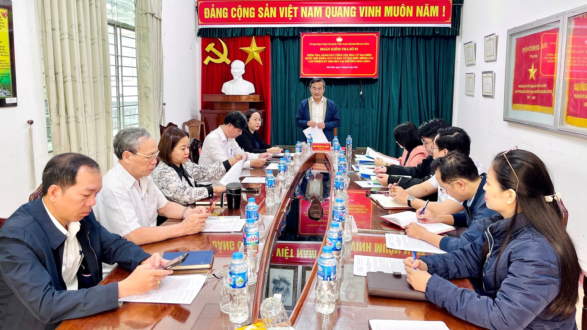 Đoàn giám sát làm việc với phường