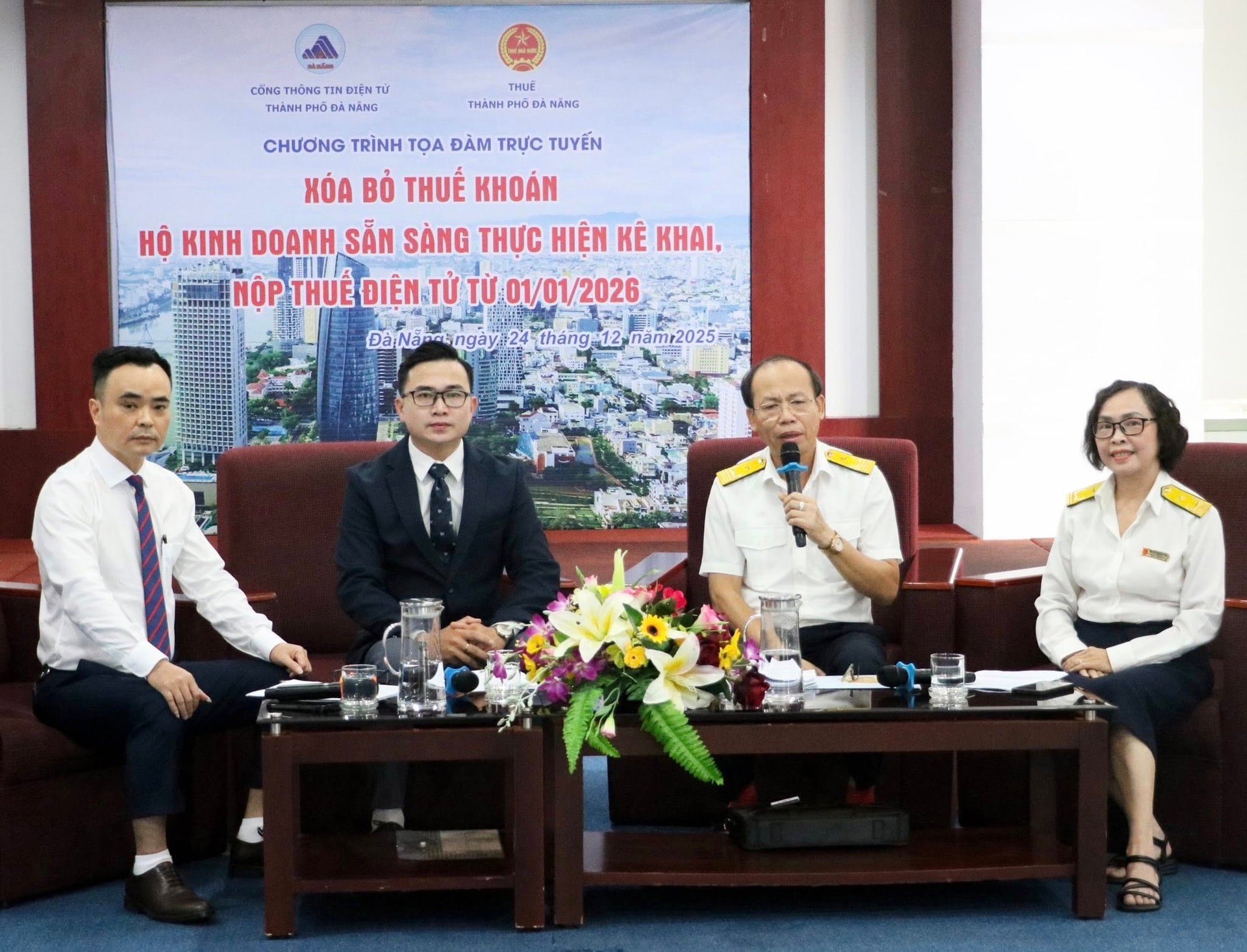 Lãnh đạo Thuế Thành phố Đà Nẵng cho rằng hộ kinh doanh cần nâng cao năng lực quản trị thuế để minh bạch hóa hoạt động kinh doanh