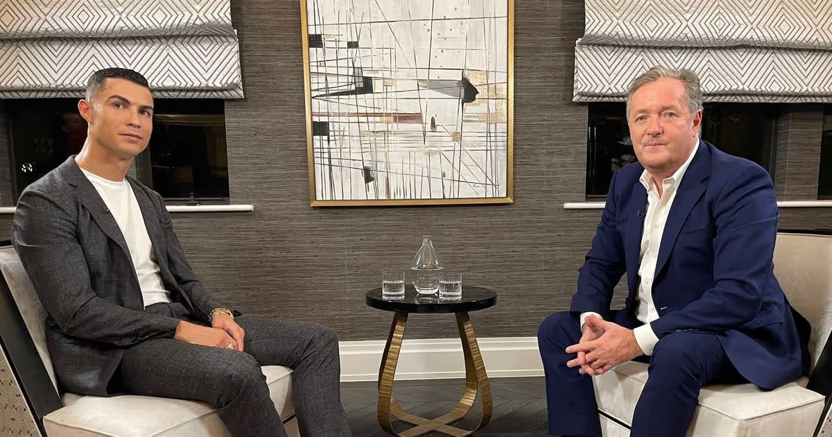 Ronaldo trả lời phỏng vấn Piers Morgan
