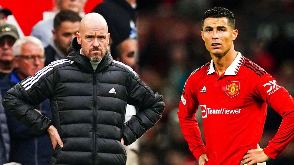 Erik ten Hag trên băng ghế huấn luyện