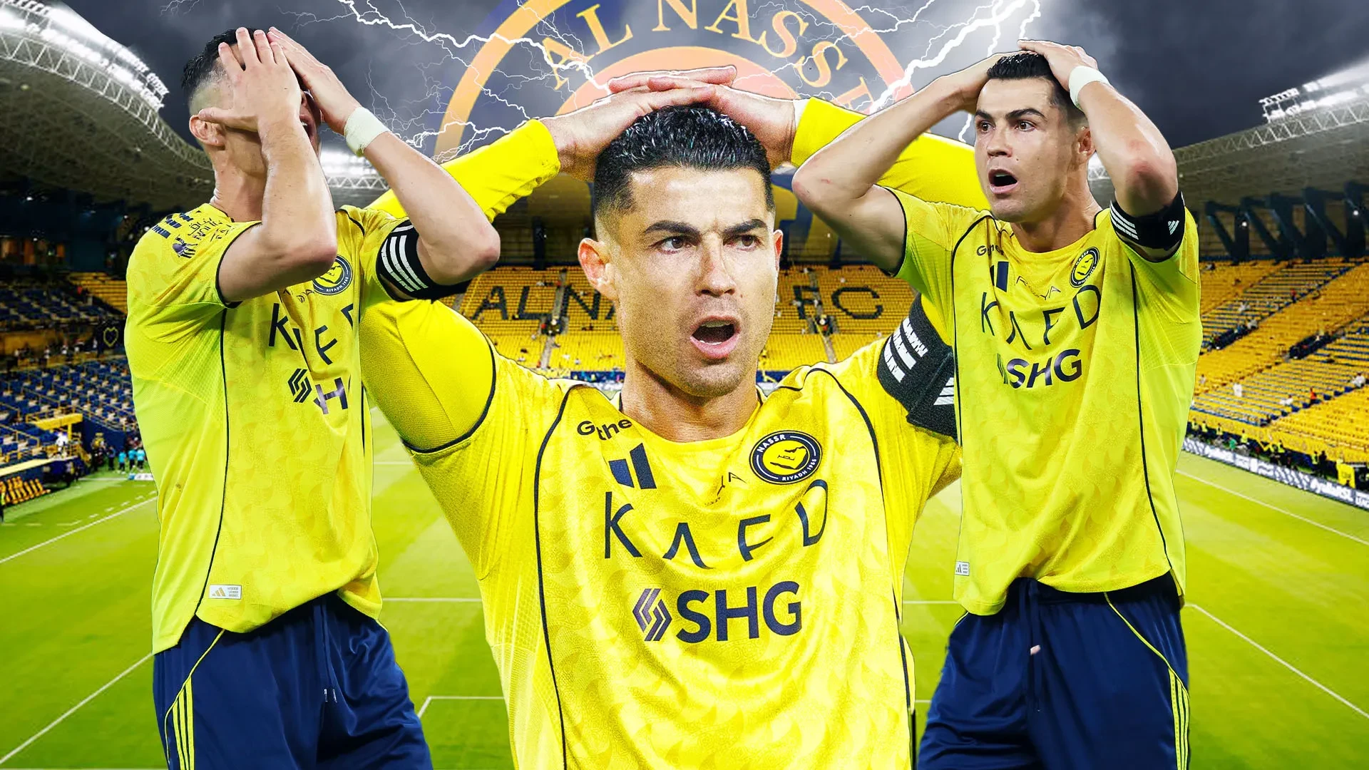Cristiano Ronaldo trong màu áo Al Nassr
