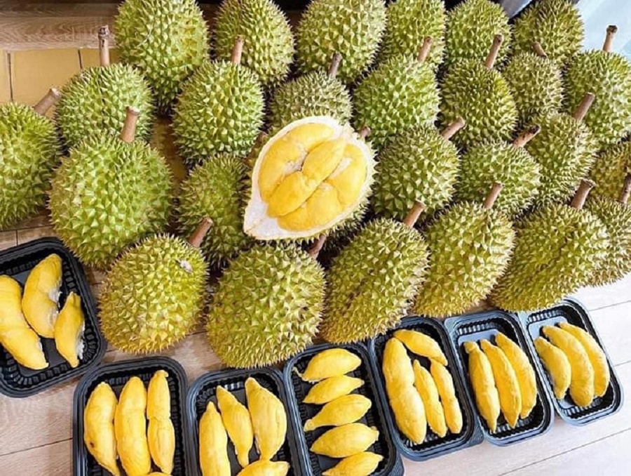 Giá sầu riêng Thái hôm nay lập đỉnh tại khu vực Miền Tây