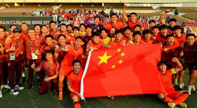 Đội tuyển U23 Trung Quốc đang có phong độ cao sau thành công tại giải châu lục.