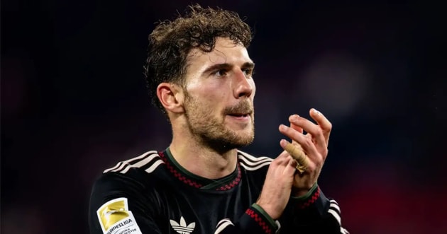 Leon Goretzka trong trận đấu của Bayern Munich