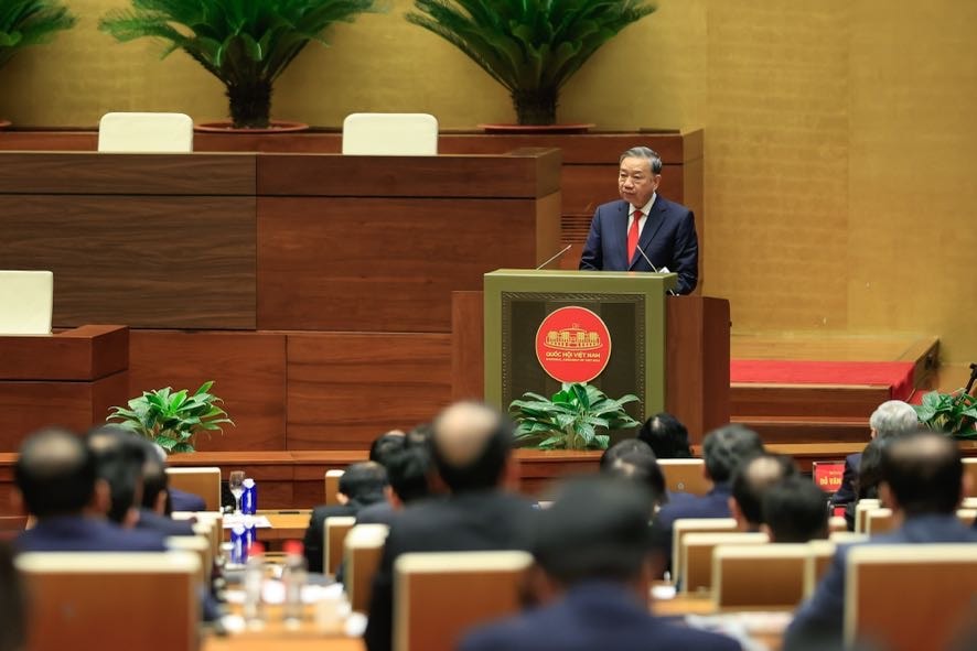 Toàn văn Phát biểu chỉ đạo của Tổng Bí thư Tô Lâm tại Hội nghị toàn quốc nghiên cứu, học tập, quán triệt và triển khai thực hiện Nghị quyết Đại hội XIV của Đảng- Ảnh 2.