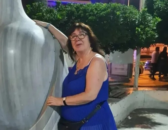 Lorna McSorley trước khi mất tích tại Nam Phi