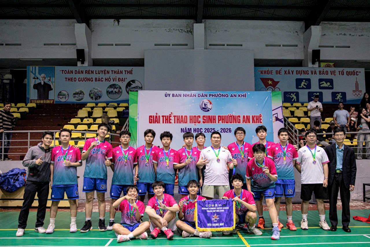 Trường THPT Sơn Trà giành giải Nhì. Ảnh: THÀNH DANH