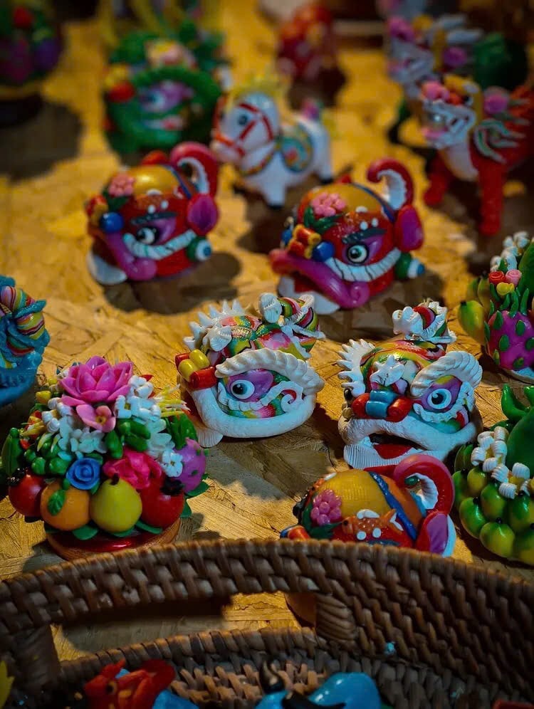 Mô hình tò he sáng tạo tại Hồ Gươm