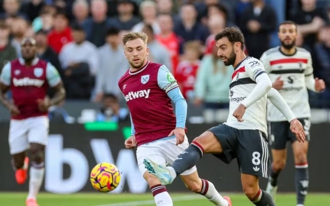 MU chạm trán West Ham.