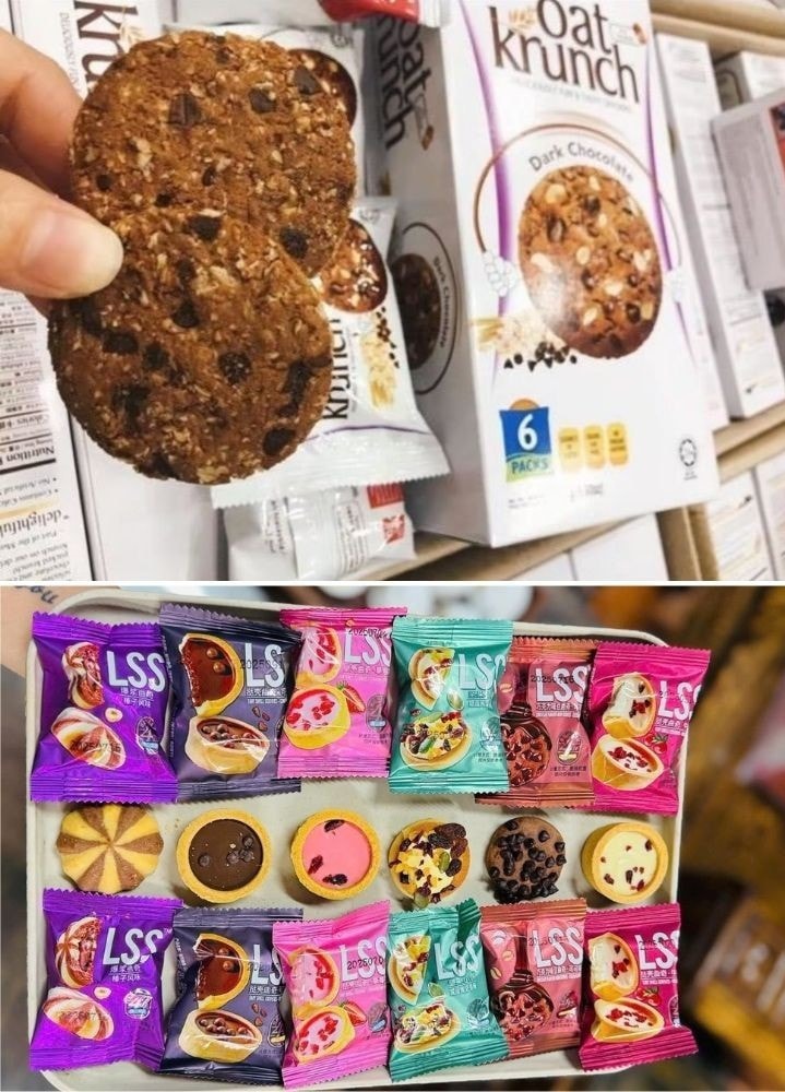 Các loại bánh quy và bánh dinh dưỡng