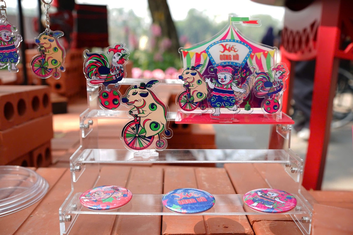 Tiết mục Xiếc Đông Hồ tại Hà Nội