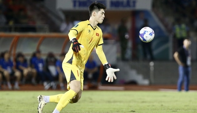 Thủ môn trẻ Trần Trung Kiên
