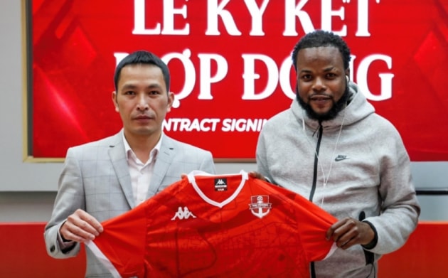 Ronaldo Fletcher đặt mục tiêu vô địch V-League cùng Hải Phòng.