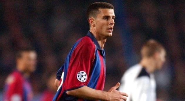 Thiago Motta thi đấu cho Barcelona