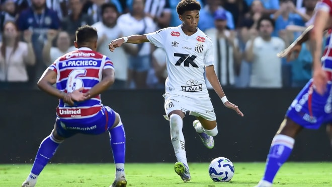 Thị trường chuyển nhượng đang sục sôi vì tài năng trẻ Juninho của Santos