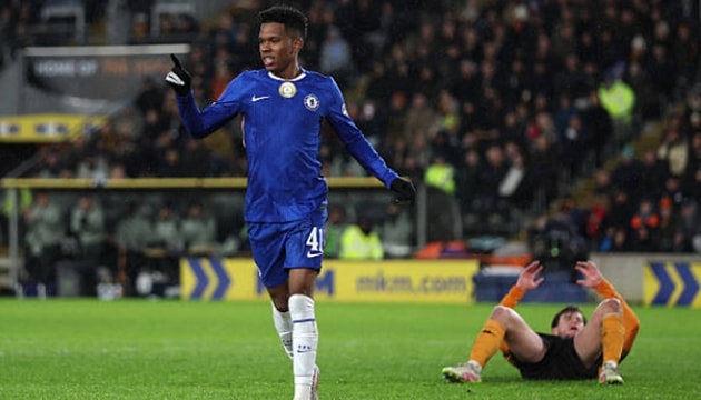 Estevao ghi bàn thắng quan trọng để củng cố chiến thắng cho Chelsea.