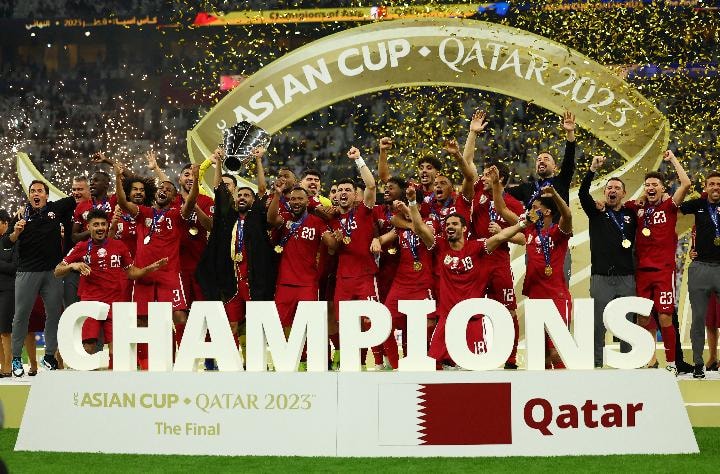 Đội tuyển bóng đá quốc gia Qatar khẳng định vị thế dẫn đầu khu vực sau khi bảo vệ thành công ngôi vương châu Á.