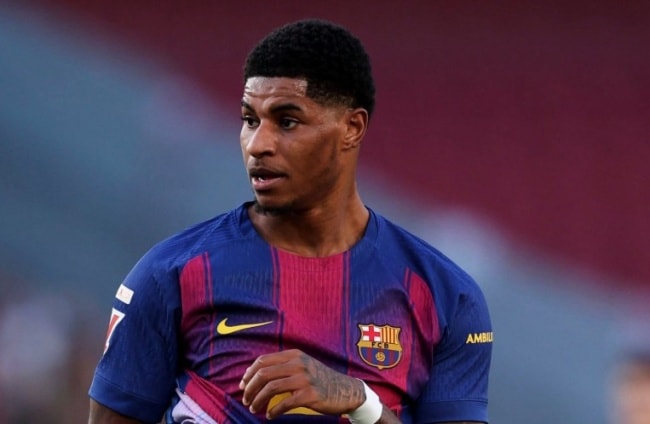 Marcus Rashford trong màu áo Barcelona tại La Liga