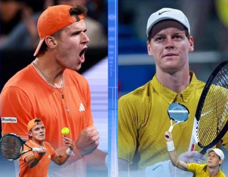 Jannik Sinner đối đầu sao trẻ Mensik tại tứ kết