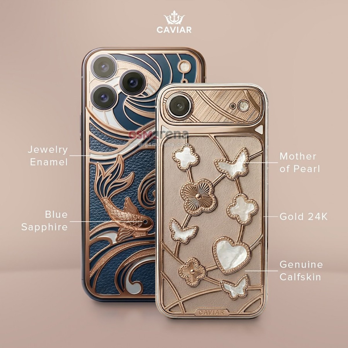Cấu trúc chi tiết mặt lưng iPhone Air do Caviar thiết kế