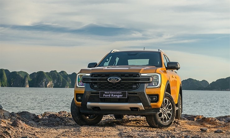 Ford Ranger Wildtrak 2026 với ngoại hình cơ bắp và hiện đại