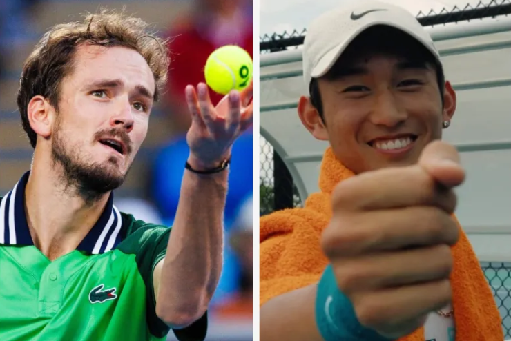 Daniil Medvedev và Shang Juncheng trước thềm đối đầu tại vòng 1 ATP 500 Dubai