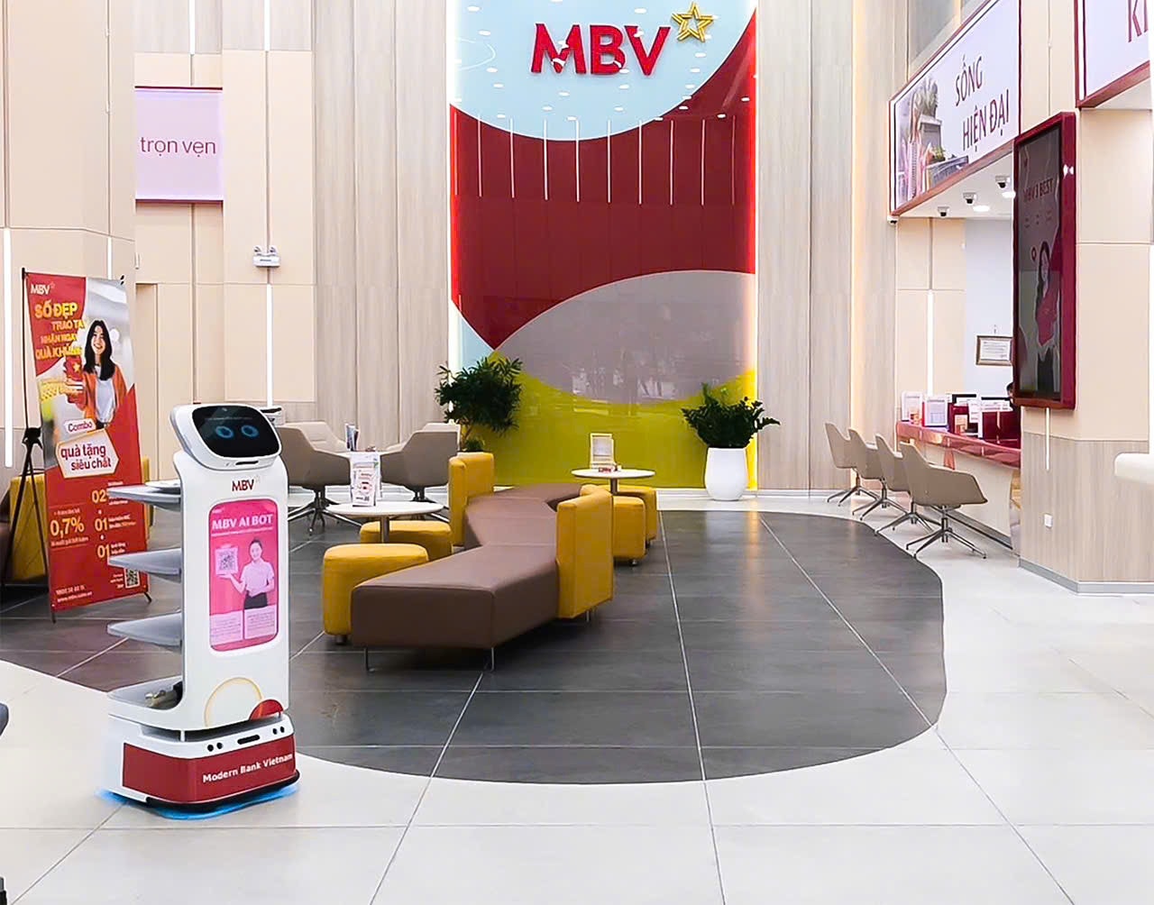 Trợ lý Robot AI MIRA tại MBV
