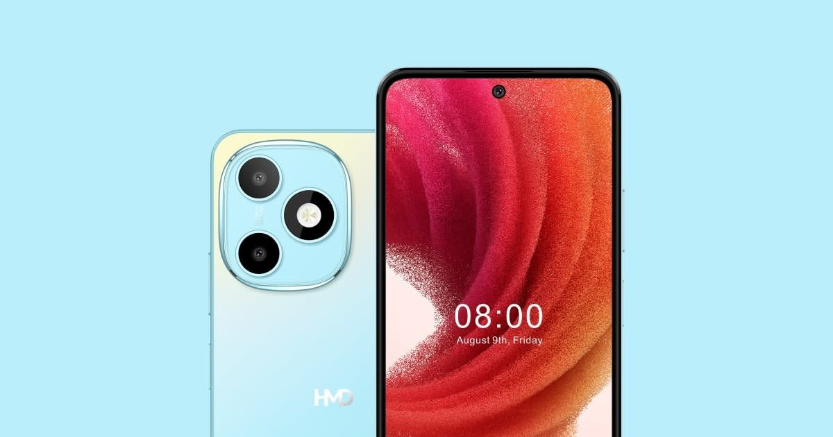Camera 50MP trên mặt sau của HMD Luma 4G