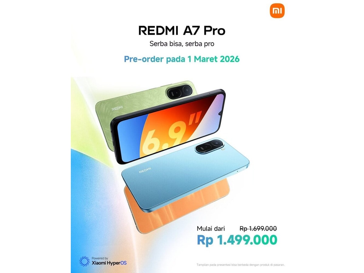Redmi A7 Pro sở hữu thiết kế mặt lưng bắt mắt với nhiều tùy chọn màu sắc