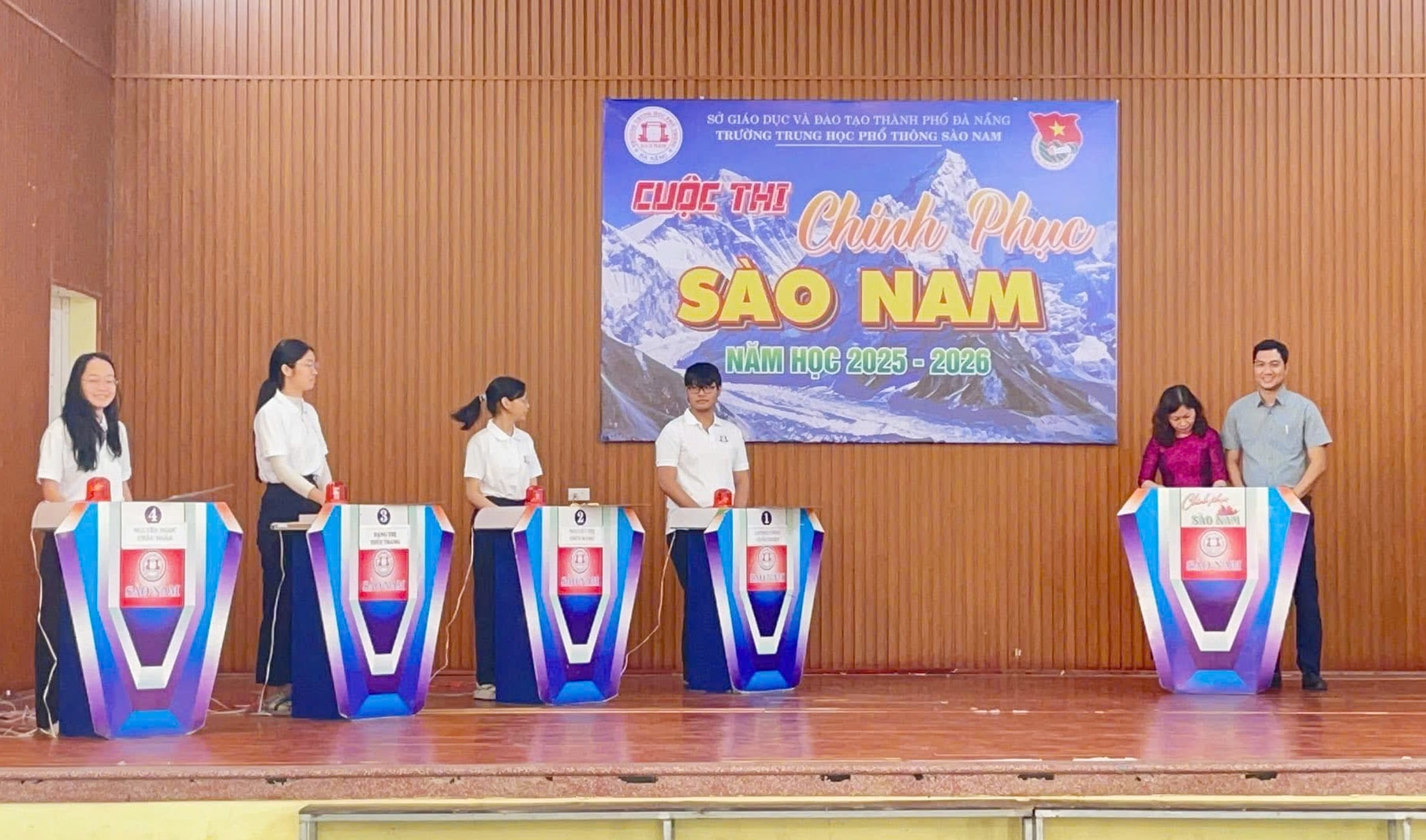 Cuộc thi Chinh phục Sào Nam của Trường THPT Sào Nam đã diễn ra được 6 mùa