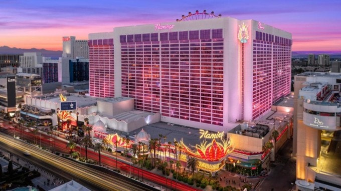 Một góc khách sạn Flamingo Hotel and Casino. Ảnh: Flamingo Hotel and Casino
