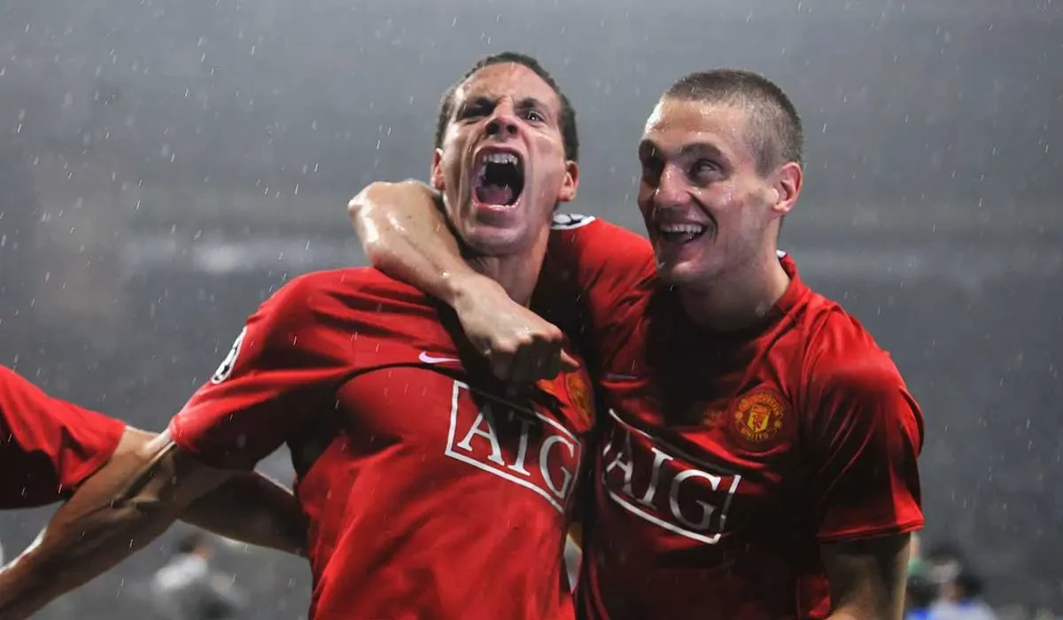 Manchester United đăng quang Champions League 2008 tại Moscow.