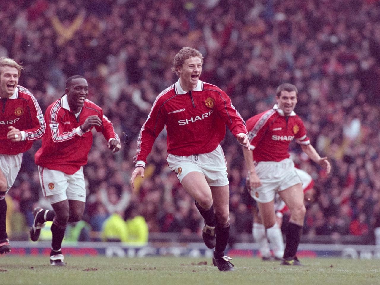 Solskjaer ghi bàn thắng quyết định trong đêm chung kết Champions League 1999.