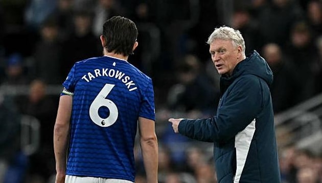 Everton dưới thời David Moyes ưu tiên hệ thống phòng ngự kỷ luật và thực dụng