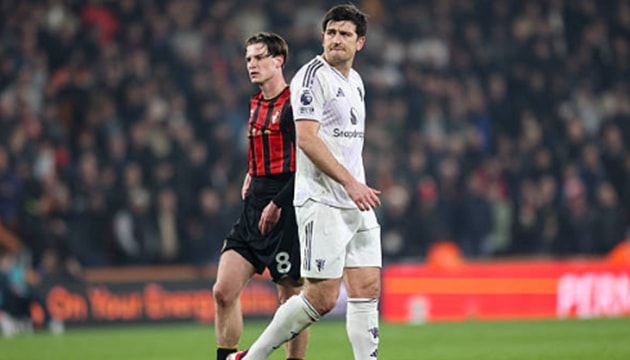 Trung vệ: Harry Maguire (5.9 điểm)