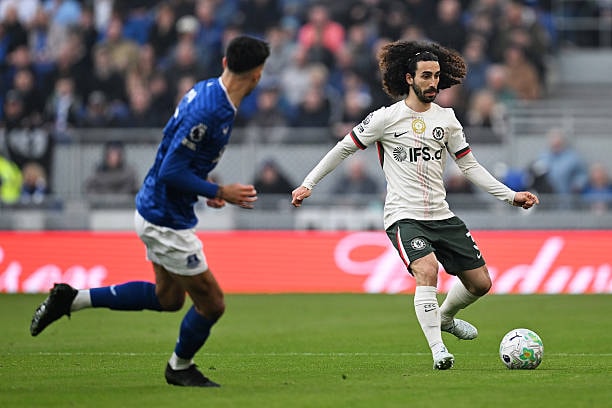Marc Cucurella — 5.9 điểm: Thường xuyên dâng lên quá cao và không kịp lùi về.