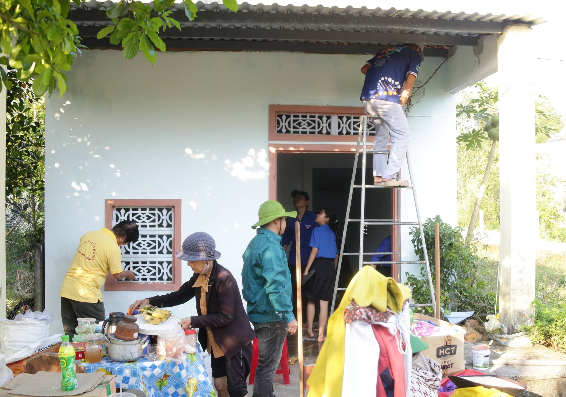On Thi Nghia - medlem i föreningen för tidigare ungdomsvolontärer
