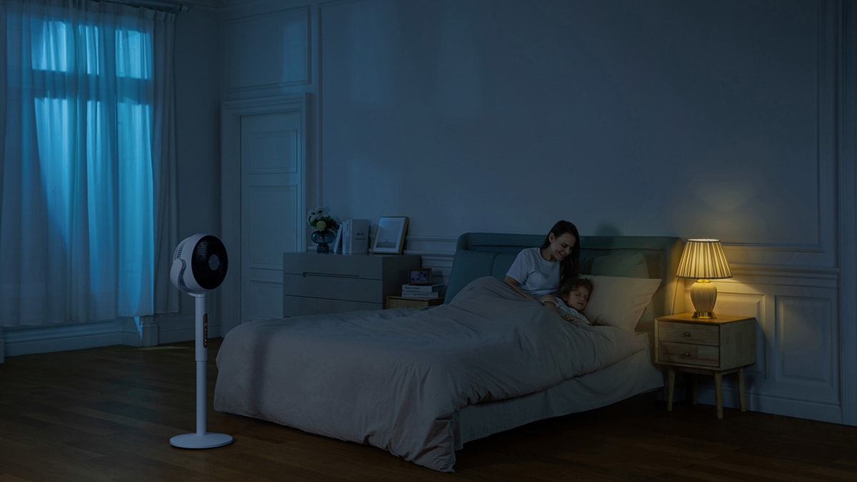 Thiết kế linh hoạt và khả năng vận hành êm ái của Levoit 22.9 cm