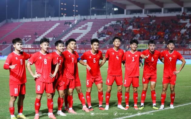 U23 Việt Nam tập luyện tại Trung Quốc