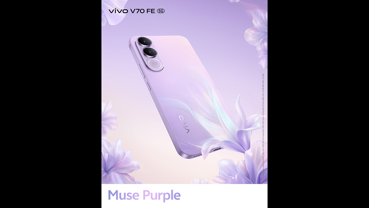 Thiết kế sang trọng của vivo V70