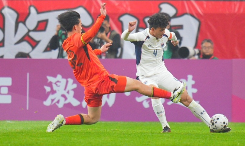 U23 Thái Lan chia điểm với U23 Trung Quốc tại giải CFA Team China 2026.