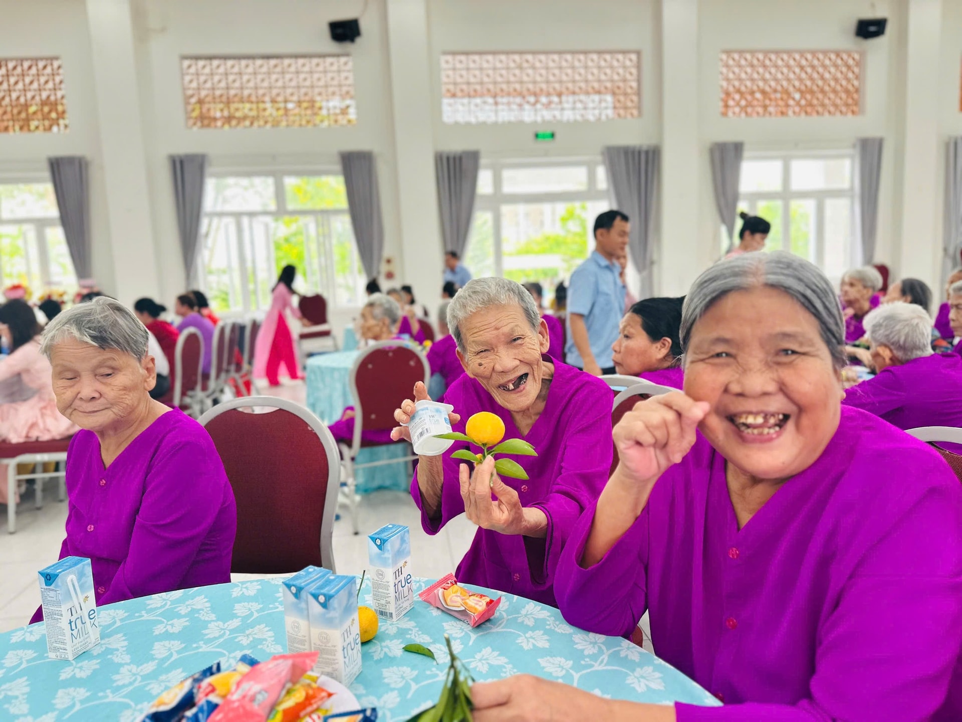 لبخندها در مرکز رفاه اجتماعی شهر دانانگ