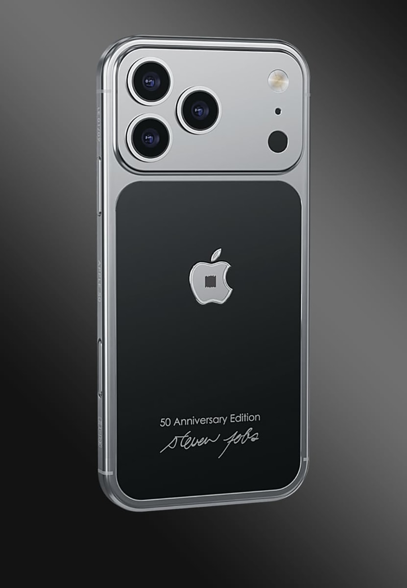 Cận cảnh iPhone 17 Pro phiên bản kỷ niệm 50 năm Apple từ Caviar