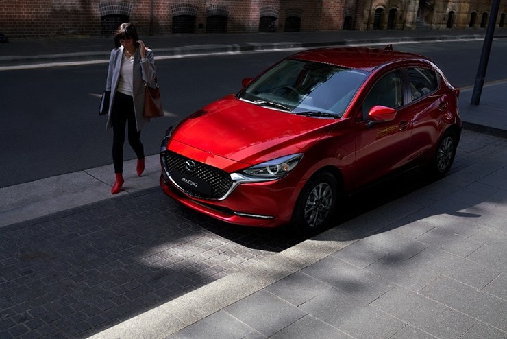 Mazda2 2026 phiên bản sedan với thiết kế hiện đại