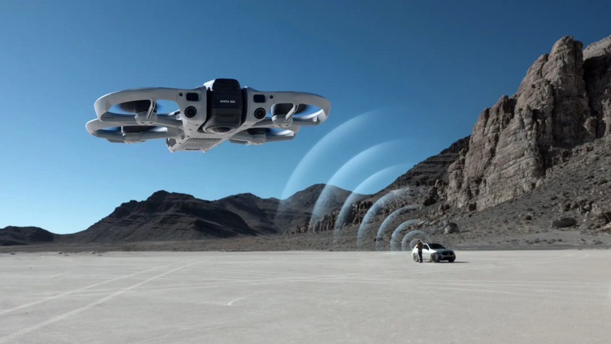 Hệ thống cảm biến va chạm tích hợp trên DJI Avata 360
