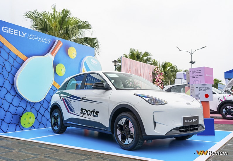 Hệ thống pin và động cơ điện trên Geely EX2
